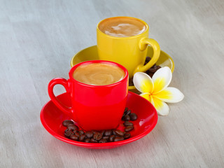cups of coffee