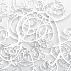 Abstract Vector Background 3D