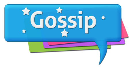 Gossip Colorful Comment Symbol 