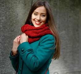 pretty girl on the street