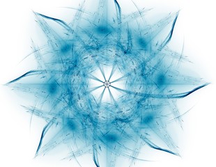 Abstract fractal patterns and shapes. Fractal texture for prints.