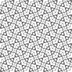 black and white ethnic seamless pattern