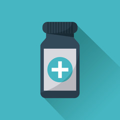 Medical pills design, Vector illustration