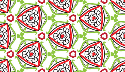 Vector geometric pattern