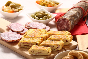 Salame e frittata