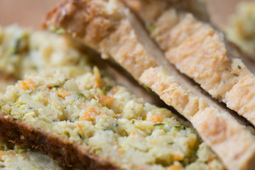 vegetarian pate slices