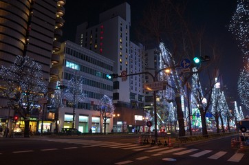 大阪　御堂筋イルミネーション