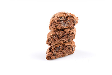 Cantucci with chocolate pieces