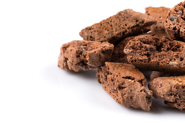 Cantucci with chocolate pieces