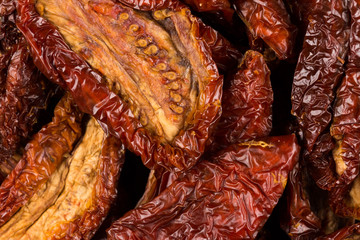 dried tomatoes background