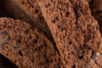 Cantucci with chocolate pieces