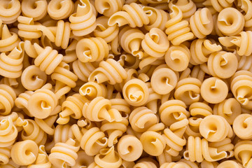 Italian macaroni pasta full background.