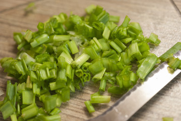 cutting Board with onions