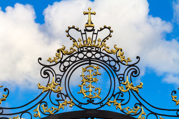 The Tsarskoye Selo, State Museum-Preserve, Cathrine monogram.