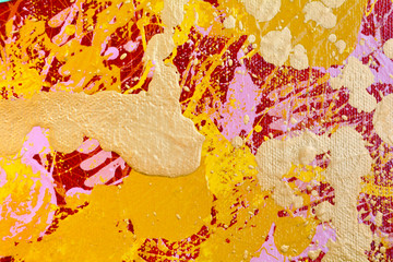 Fototapeta premium Artists oil painting palette