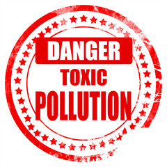 Pollution waste sign