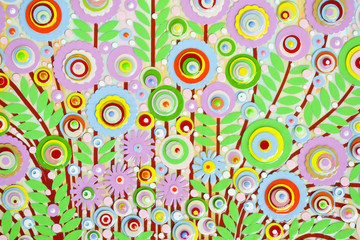Fototapeta premium abstract background painting