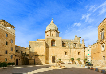 Fototapeta na wymiar S. Teresa's church (Convento S. Teresa). Monopoli. Puglia. Italy