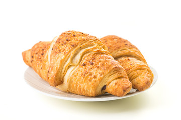 leckere Nuss-Nougat-Croissants