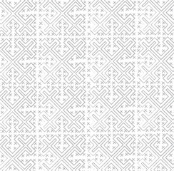 Hmong craft paint pattern for cloth and background texture, vector design - 105890391