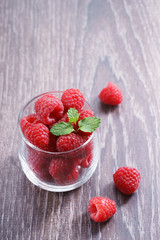 raspberries. fresh berries