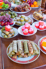 food for pay respect to god : Chinese pay respect