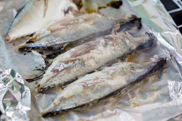 Grilled fish
