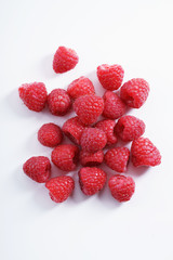 raspberries. fresh berries
