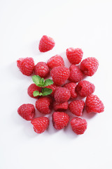 raspberries. fresh berries