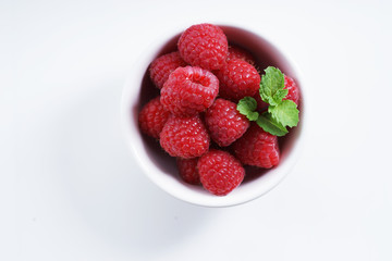 raspberries. fresh berries