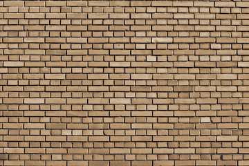 Iced coffee color brick wall background