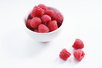 raspberries. fresh berries