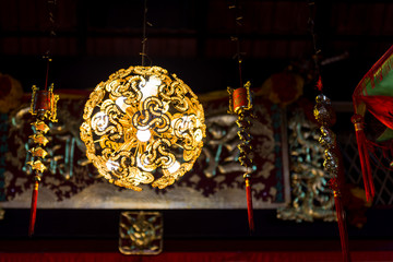 Retro lamp in chinese style