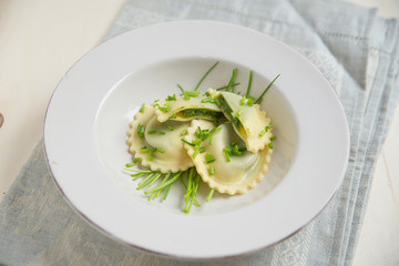 Spinat Ravioli