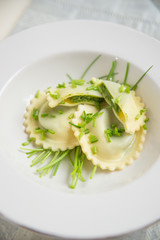 Spinat Ravioli