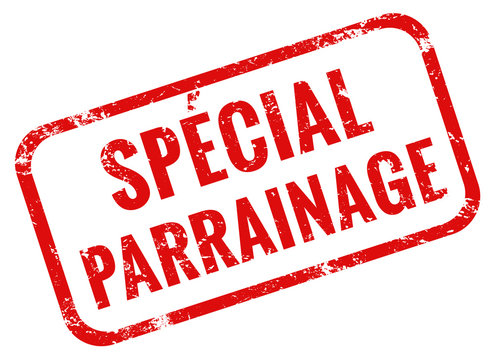 Sp&eacute;cial parrainage timbre rouge