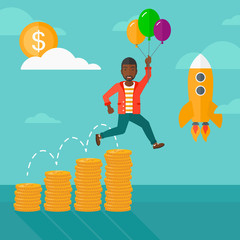 Successful business start up.