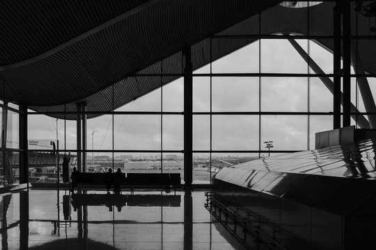 Waiting at the airport