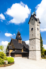 Obraz premium Karpacz Church, Silesia, Poland