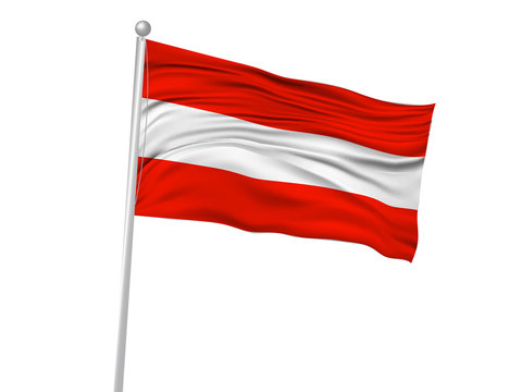 オーストリア　 国旗　旗　アイコン