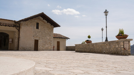 Fototapeta na wymiar Santuario di Greccio