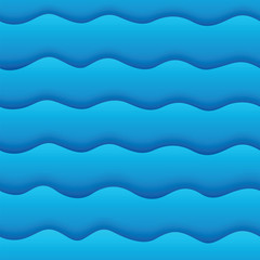 Obraz premium seamless vector waves