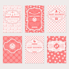 Baby shower invitations.