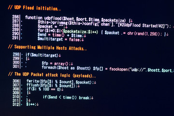 Conceptual cyber attack code
