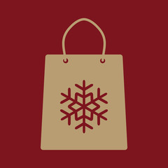 The shopping bag icon