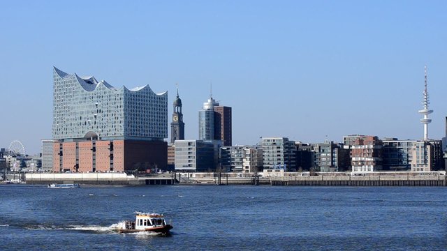 Hamburg's harbour city