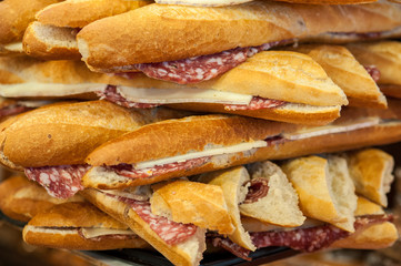 Sandwiches à la rosette