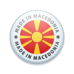 Made in Macedonia button