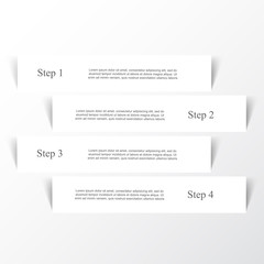 Vector lines infographic.